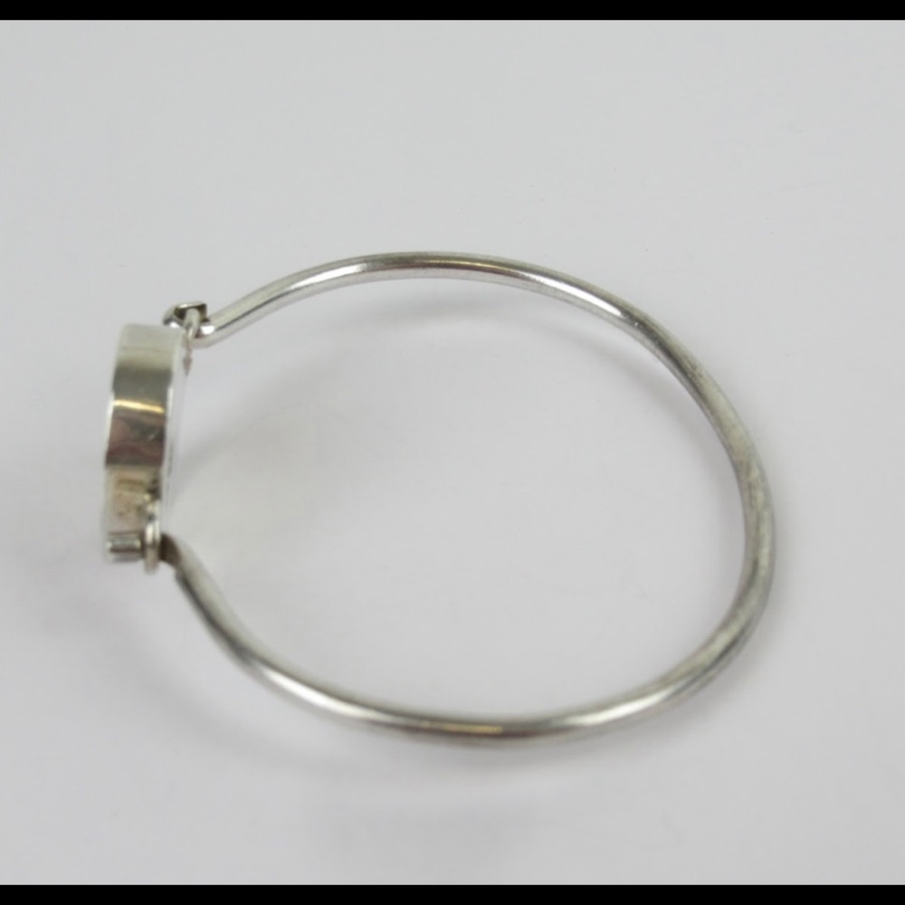 Sterling Silver Monogrammed Bangle - image 2